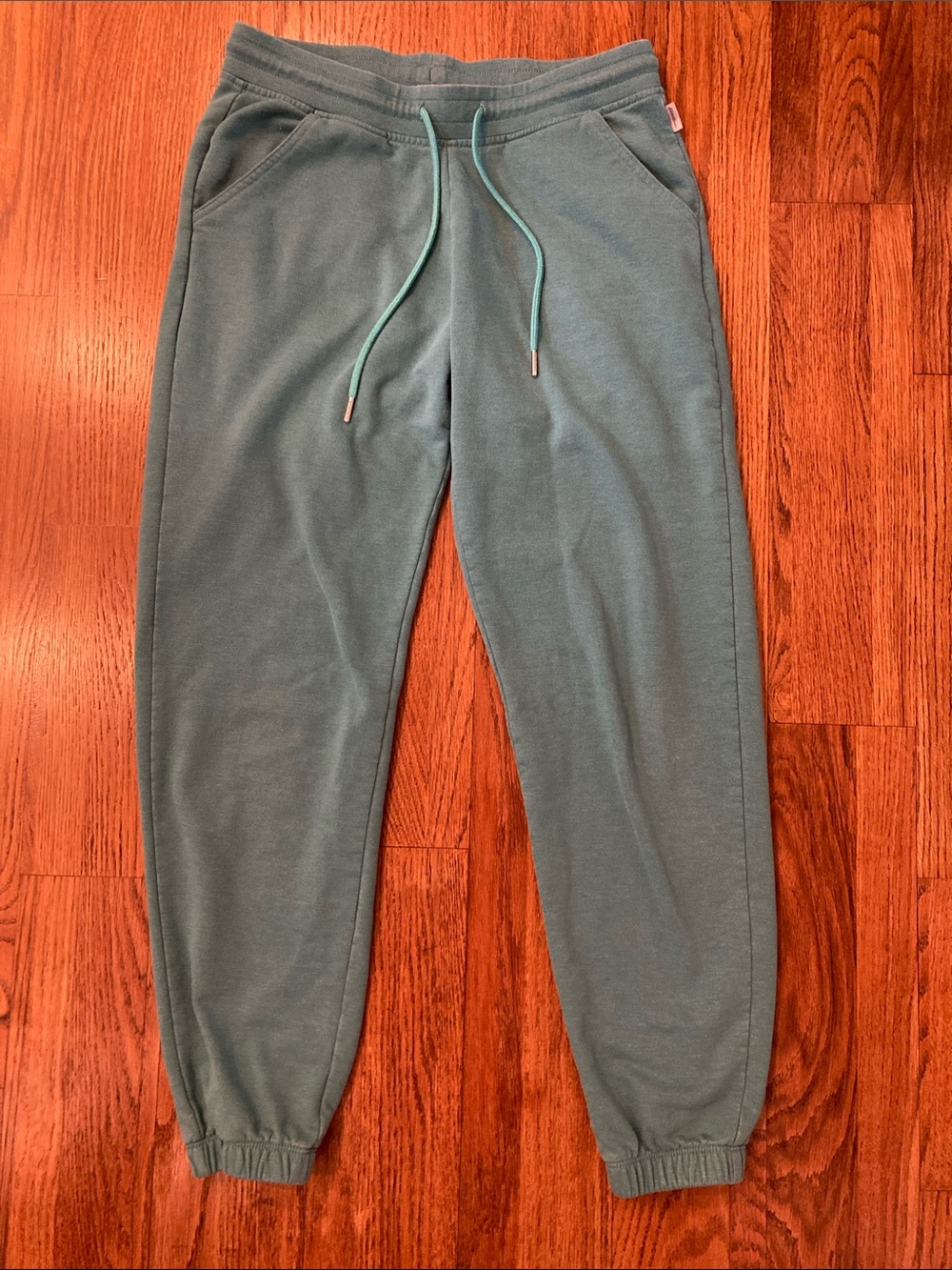 Eddie Bauer Teal Drawstring Jogger Sweatpants